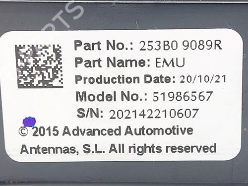 Andre RENAULT EXPRESS Box Body/MPV 1.5 Blue dCi 95 (F6AB) | BP29183123O1