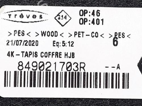 Bagagerumsgulv RENAULT CAPTUR II (HF_) TCe 130 (HFMF) | BP39623088I33 - Image 4