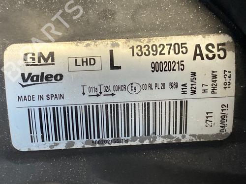 Left headlight OPEL CORSA D (S07) 1.2 LPG (L08, L68) | BP38534402C28 - Image 4