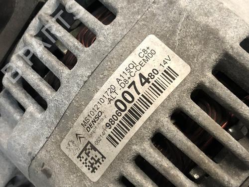 Alternator PEUGEOT 208 I (CA_, CC_) 1.2 VTI 82 | BP29965613M7