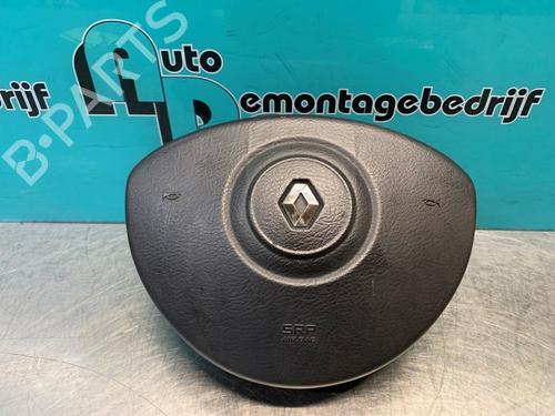 Used Driver airbag RENAULT CLIO III (BR0/1, CR0/1) 1.2 16V (BR0R, BR1D, BR1L, CR0R) (65 hp) 19627020