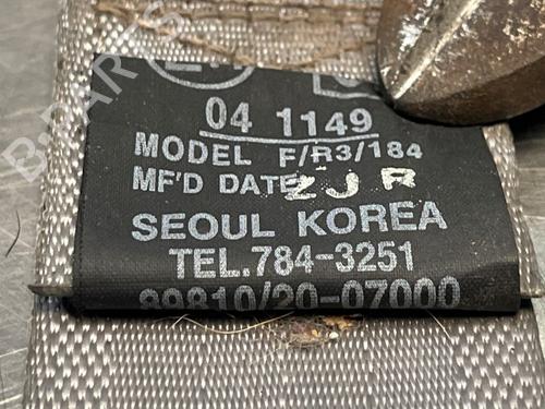 Rear left seatbelt KIA PICANTO I (SA) 1.1 | BP21821907I29 
