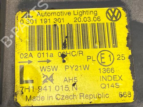 Left headlight VW TRANSPORTER T5 Van (7HA, 7HH, 7EA, 7EH) 1.9 TDI | BP39647874C28 - Image 3