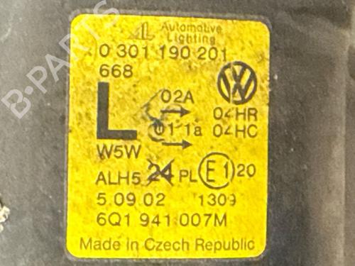 Left headlight VW POLO (9N_, 9A_) 1.4 16V | BP28298488C28 