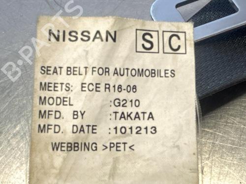 Rear center seatbelt NISSAN NOTE (E12) 1.2 DIG-S | BP36537085I27 - Image 3