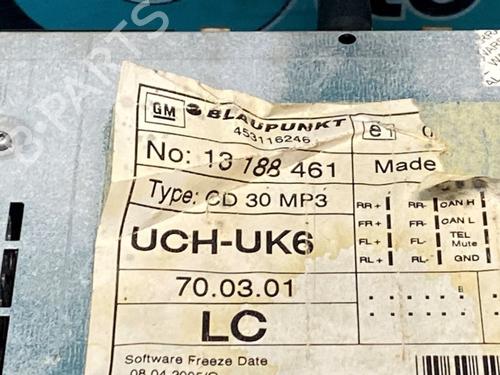Radio OPEL ZAFIRA / ZAFIRA FAMILY B (A05) 2.2 (M75) | BP28298760E6 