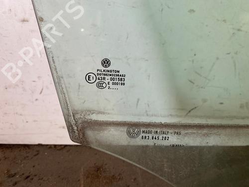 Front right door window VW POLO V (6R1, 6C1) 1.2 TDI | BP28299820C19 