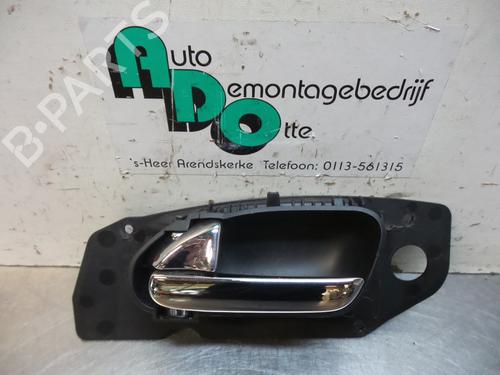 Used Front left exterior door handle PEUGEOT 607 (9D, 9U) 2.2 16V (158 hp) 19602575