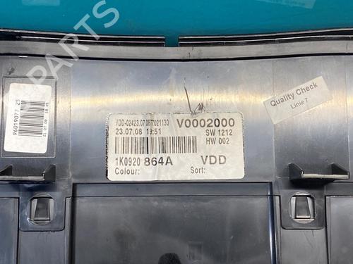 Instrument cluster VW GOLF V (1K1) 1.4 TSI | BP28299107C47 