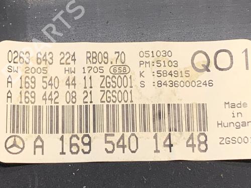 Instrument cluster MERCEDES-BENZ B-CLASS Sports Tourer (W245) B 200 (245.233) | BP19626934C47 