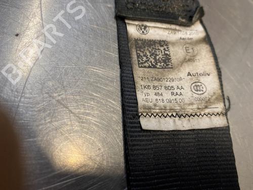 Rear left seatbelt VW GOLF VI (5K1) 1.2 TSI | BP30121323I29