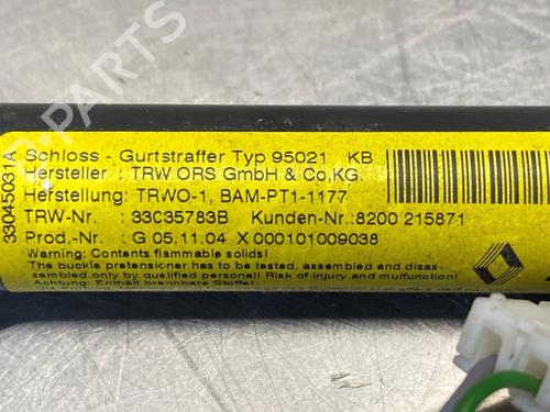 Sikkerhedssele-spænde RENAULT MODUS / GRAND MODUS (F/JP0_) 1.6 (JP03, JP0B, JP0U, JP0Y, JP1G) | BP28300285I32 