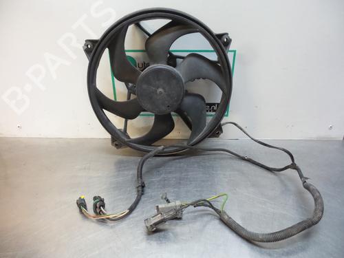 Used Radiator fan Radiator fan PEUGEOT PARTNER Box Body/MPV (5_, G_) 1.6 HDi 75 (75 hp) 19610186 19610186