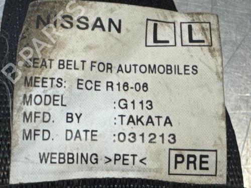Front left seatbelt NISSAN NOTE (E12) 1.2 DIG-S | BP36537086I26 - Image 4