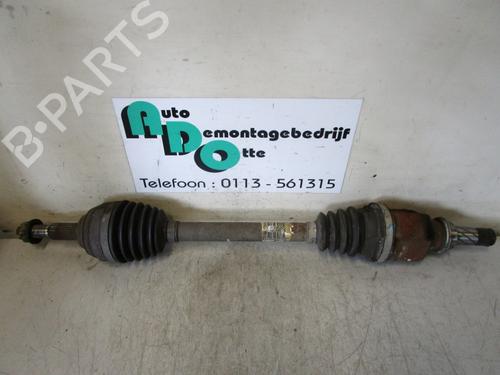 Used Left front driveshaft RENAULT CLIO III (BR0/1, CR0/1) 1.5 dCi (BR17, CR17) (86 hp) 19587188