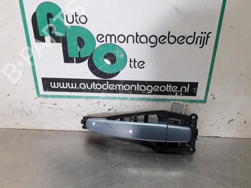 Used Rear left exterior door handle OPEL CORSA D (S07) 1.3 CDTI (L08, L68) (75 hp) 19614678