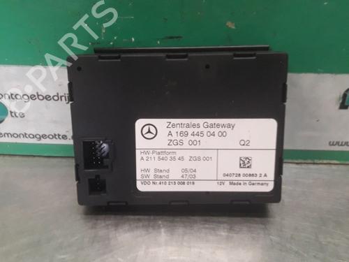 Used Electronic module MERCEDES-BENZ A-CLASS (W169) A 150 (169.031, 169.331) (95 hp) 19616450