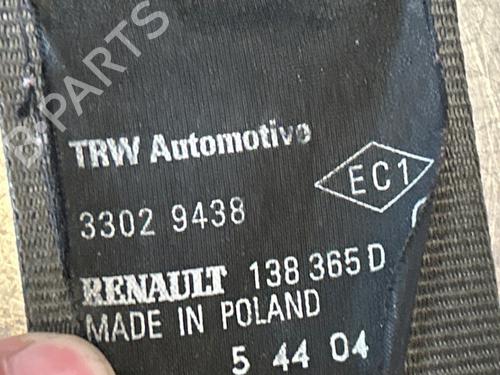 Front left seatbelt RENAULT MODUS / GRAND MODUS (F/JP0_) 1.4 (JP01, JP0J) | BP36048451I26 - Image 4