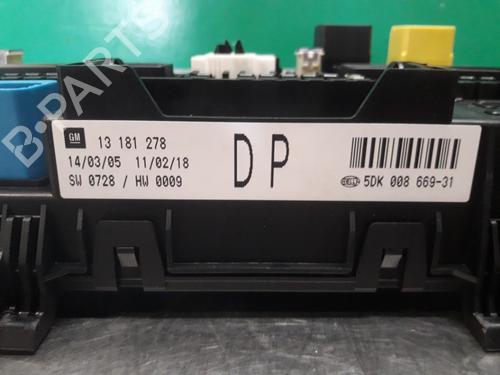 Fuse box OPEL ASTRA H GTC (A04) 1.4 (L08) | BP19615270E1 