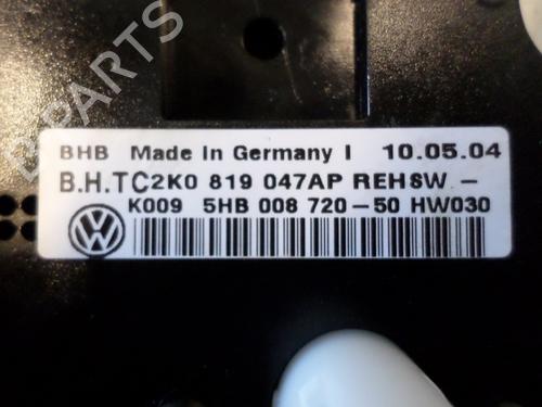 Climate control VW CADDY III Box Body/MPV (2KA, 2KH, 2CA, 2CH) 2.0 SDI | BP19586431I5 