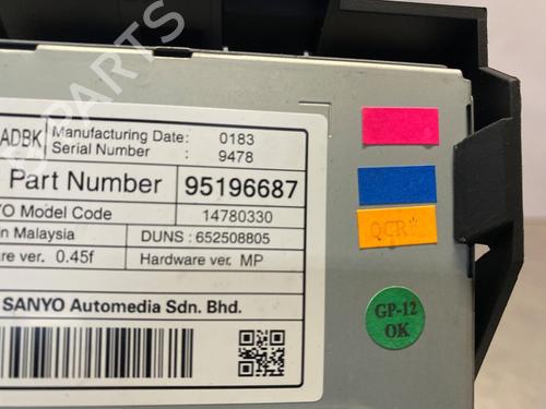 Control unit OPEL ASTRA J (P10) 1.4 Turbo (68) | BP32205821M11 - Image 6
