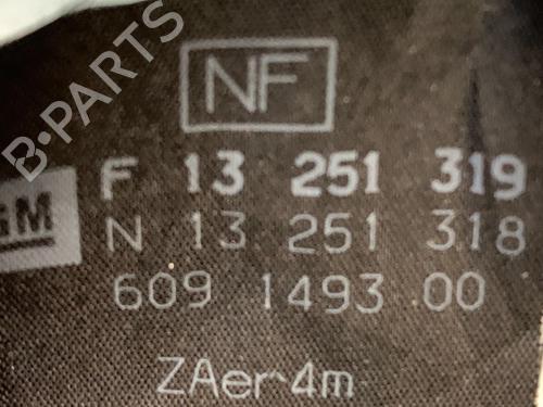 Rear right seatbelt OPEL CORSA D (S07) 1.3 CDTI (L08, L68) | BP19624237I28 