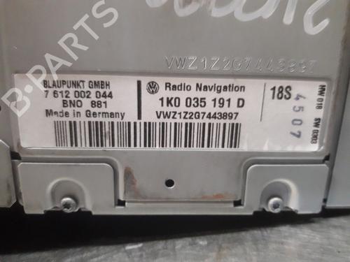 Radio VW JETTA III (1K2) 1.9 TDI | BP19615047E6 