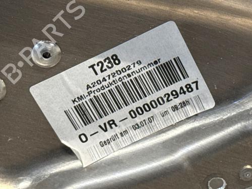 Front right window mechanism MERCEDES-BENZ C-CLASS (W204) C 200 Kompressor (204.041) | BP29158970C23 