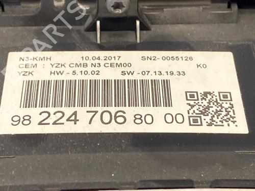 Instrument cluster TOYOTA PROACE Van (MDZ_) 2.0 D4d (MDZ6, MDZ5) | BP36100858C47 - Image 4