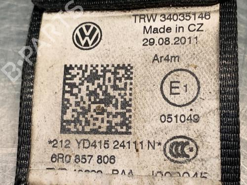 Rear right seatbelt VW POLO V (6R1, 6C1) 1.2 | BP19625626I28 