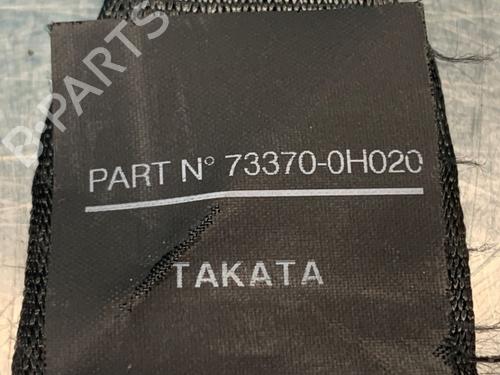 Rear left seatbelt PEUGEOT 108 1.0 VTi | BP19625765I29 