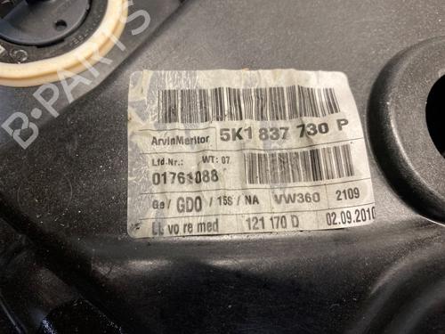Front right window mechanism VW GOLF VI (5K1) 1.2 TSI | BP30121377C23