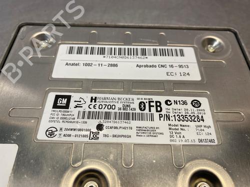 Electronic module OPEL ASTRA J (P10) 1.4 Turbo (68) | BP32205824M83 