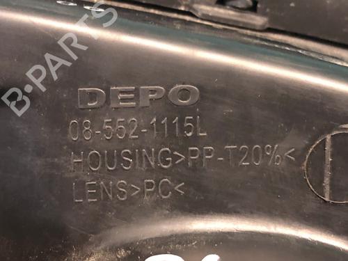 Venstre forlygte CITROËN C5 I (DC_) 2.0 HDi (DCRHZB, DCRHZE) | BP28305508C28 