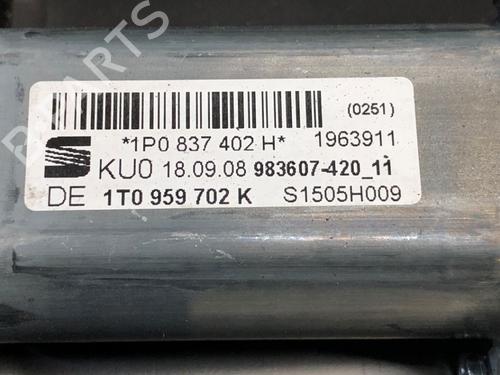 Front right window mechanism SEAT LEON (1P1) 1.4 TSI | BP28297560C23