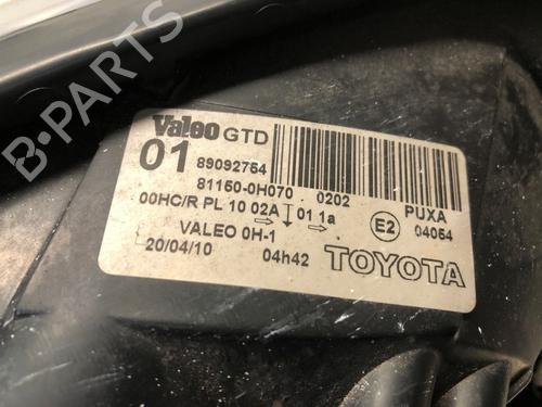 Optica esquerda TOYOTA AYGO (_B1_) 1.0 (KGB10_, KGB10R) | BP30623435C28 