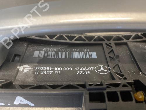 Rear left exterior door handle MERCEDES-BENZ C-CLASS (W204) C 200 Kompressor (204.041) | BP28300700C130 