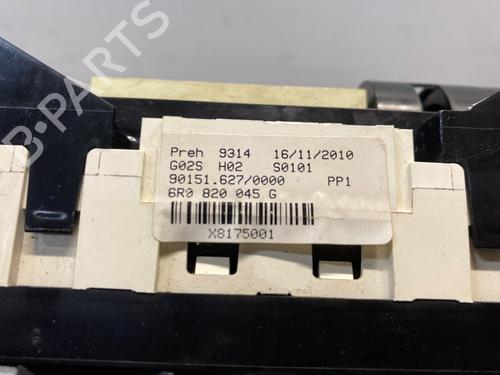 Climate control VW POLO V (6R1, 6C1) 1.2 TDI | BP30091792I5