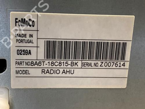 Radio FORD FIESTA VI (CB1, CCN) 1.25 | BP27270721E6 