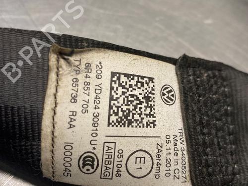 Front left seatbelt VW POLO V (6R1, 6C1) 1.2 TDI | BP30091808I26 