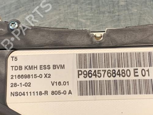 Instrument cluster PEUGEOT 307 (3A/C) 1.6 16V | BP19626820C47