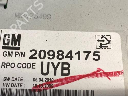 Radio OPEL MERIVA B MPV (S10) 1.7 CDTI (75) | BP29586233E6 