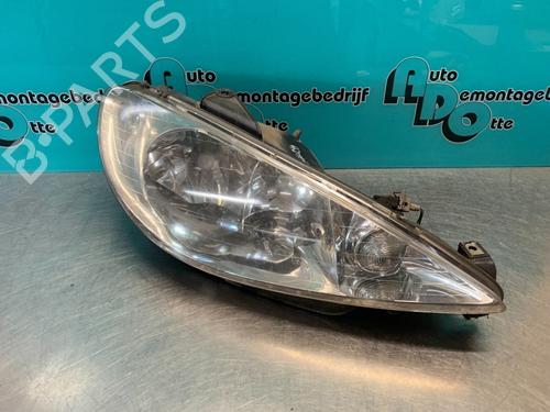 Used Right headlight PEUGEOT 206 CC (2D) 1.6 16V (2DNFUF, 2DNFUR) (109 hp) 19625272