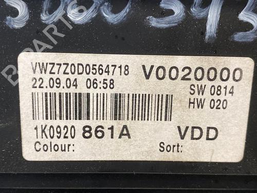 Instrument cluster VW GOLF V (1K1) 1.6 FSI | BP30794076C47