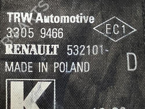 Front right seatbelt RENAULT TWINGO II (CN0_) 1.2 16V (CN0K, CN0V, CN0A) | BP38680980I25 - Image 3