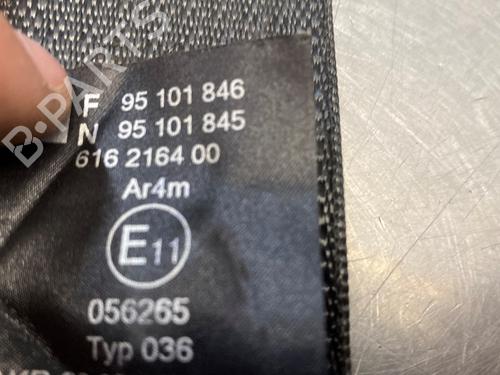 Rear right seatbelt CHEVROLET AVEO Saloon (T300) 1.2 | BP30167719I28 