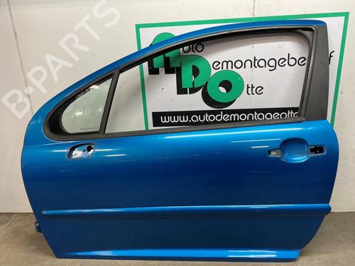 Used Left front door PEUGEOT 207 (WA_, WC_) 1.4 16V (88 hp) 19627868
