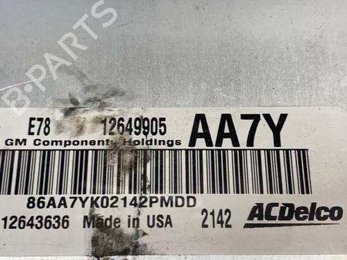 Control unit CHEVROLET AVEO Saloon (T300) 1.2 | BP30167752M11 - Image 8