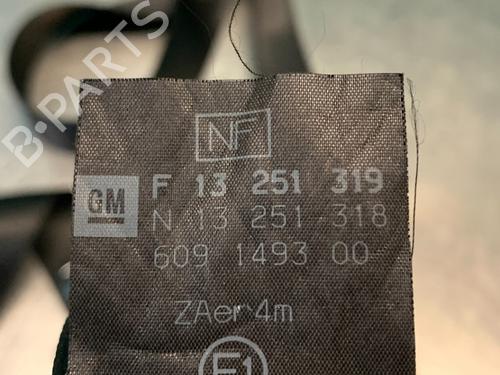 Rear left seatbelt OPEL CORSA D (S07) 1.3 CDTI (L08, L68) | BP19624242I29 
