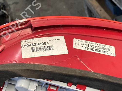 Left taillight MERCEDES-BENZ C-CLASS (W204) C 200 Kompressor (204.041) | BP29025289C34 